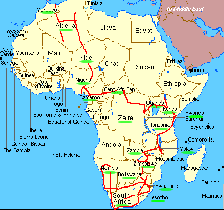 Map of Africa