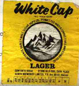 White Cap Label